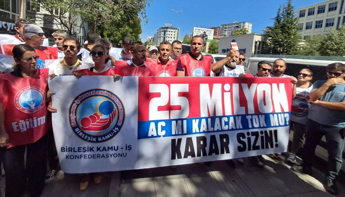 Birleşik Kamu-İş Üyelerinin Eylemine Polis Ablukası!