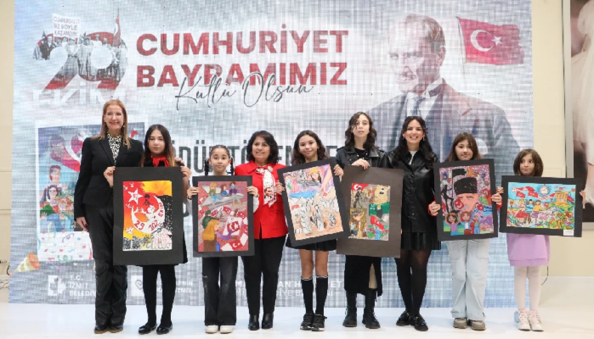 ‘‘Cumhuriyet ile Büyüyorum’’ Resim Ödülleri Sahiplerini Buldu