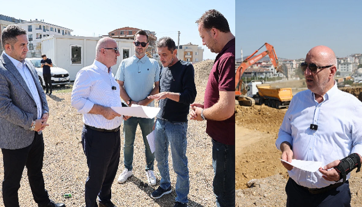 DARICA’YA DEV SPOR YATIRIMINDA ÇALIŞMALAR BAŞLADI