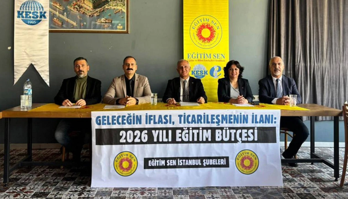 Eğitim Sen: 2026 Eğitim Bütçesi Piyasacı ve İdeolojik!