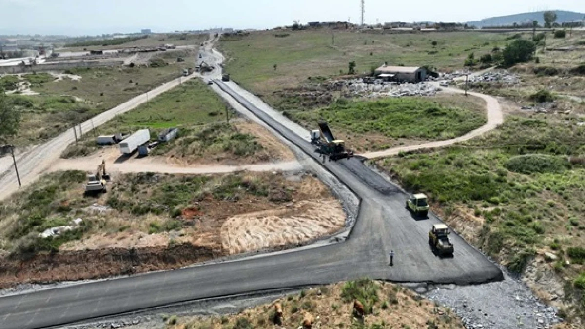 Gebze Kirazpınar’da Üstyapı Yol Yapımı