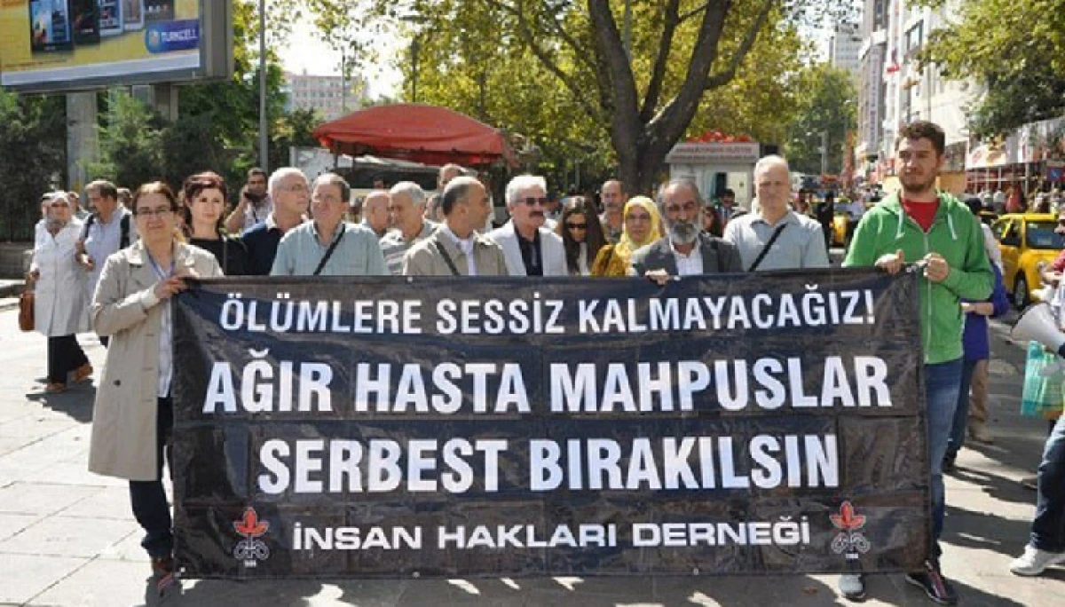 İHD: Cezaevlerinde En Az 1412 Hasta Mahpus Var.