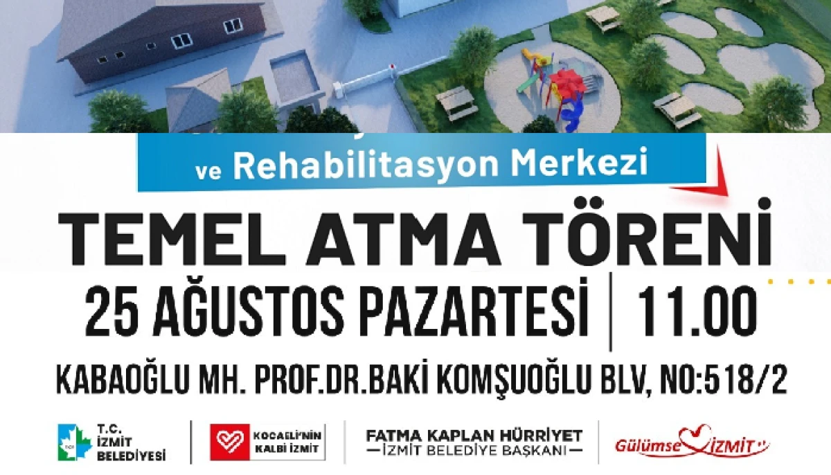 İzmit Belediyesi, Dost Pati Yaşam Alanı’nın  Temeli Atılıyor