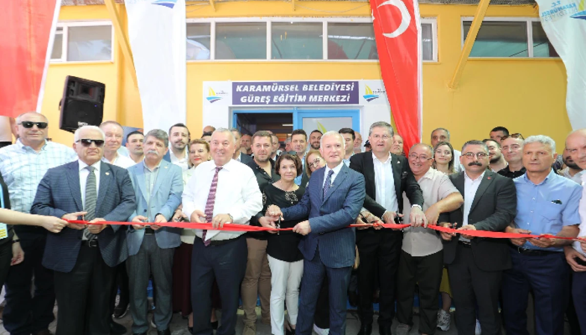 Karamürsel Belediyesi Güreş Eğitim Merkezi Açıldı.