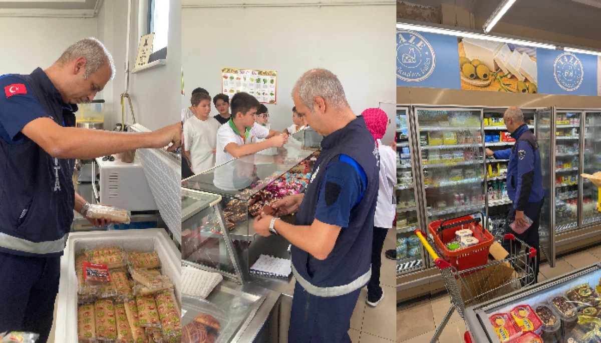 Karamürsel'de Zabıtadan Okul Kantinleri, Market ve Pastanelere Denetim