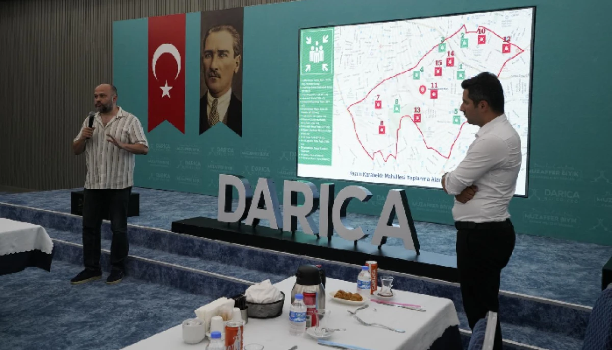 KBB'den Darıca'da Toplanma Alanları İçin Kritik Toplantı.