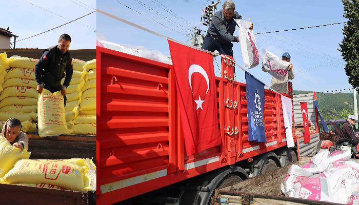 Kocaeli Büyükşehir’den Üreticiye Yüzde 50 Hibeli Gübre
