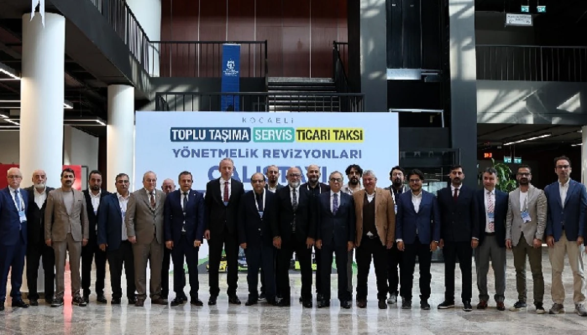 Kocaeli'de Sürdürülebilir Ulaşım İçin Paydaşlardan Ortak Adım.