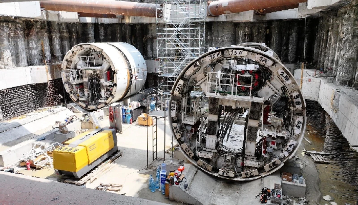 Körfezray Metro Tünelini Açacak Dev Köstebekler Geldi!