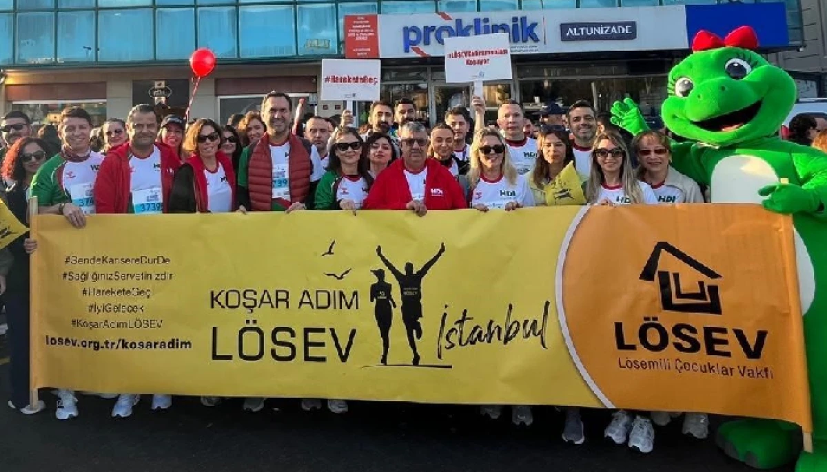 KOŞAR ADIM LÖSEV TAKIMI LÖSEMİLİ ÇOCUKLAR HAFTASI’NDA KOŞTU