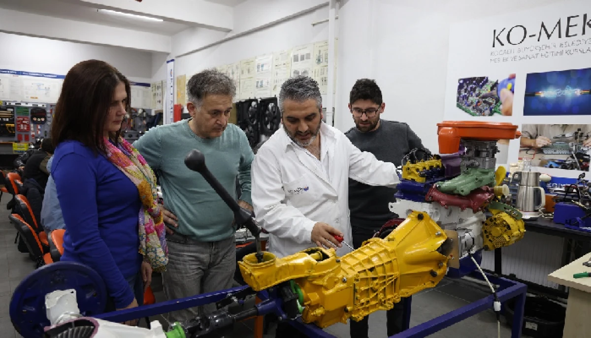 Kursiyerler, KO-MEK’le Aranan Eleman Oluyor.