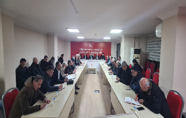 YRP Kocaeli İl Başkanlığı Haftalık Toplantısı